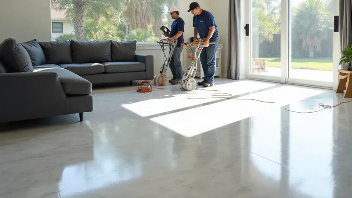 Blog index thumbnail: Metallic Epoxy Floors for Living Spaces: Pros, Cons and Upkeep