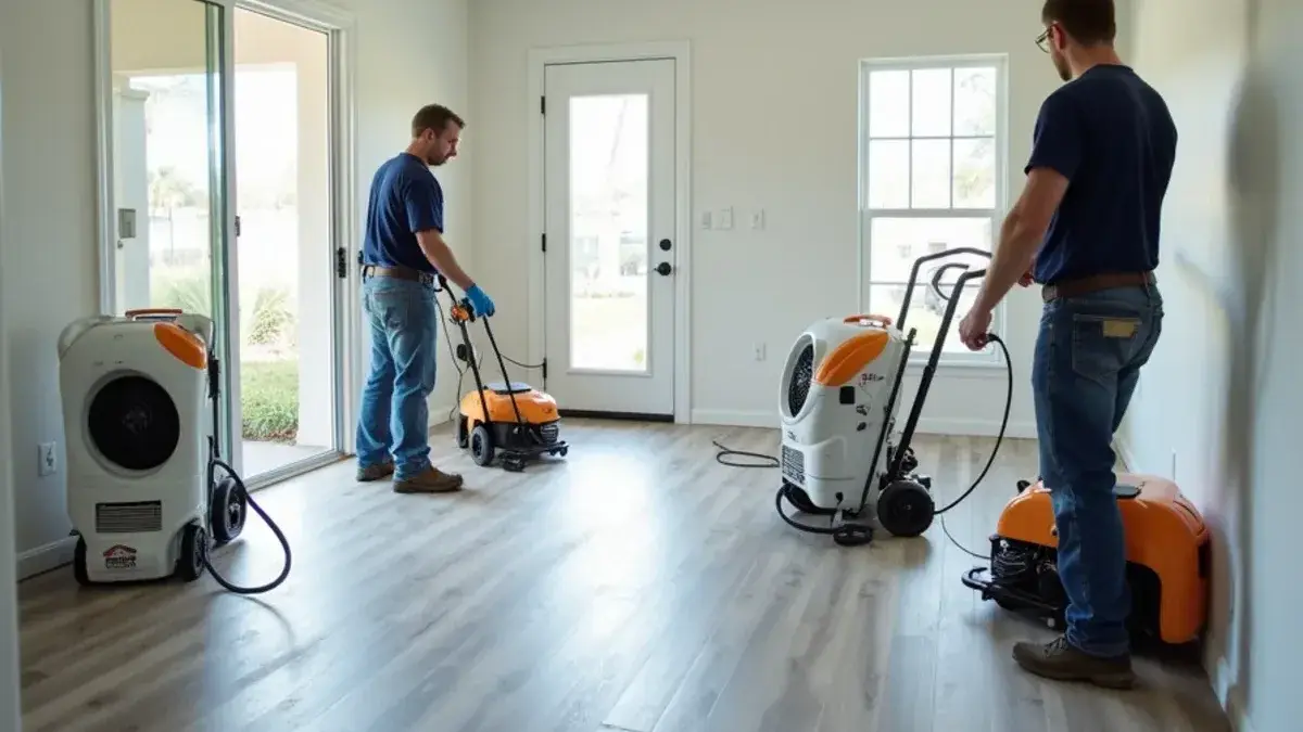 Blog index thumbnail: Water Under Your Floors After a Jacksonville Storm: What to Do in the First 48 Hours